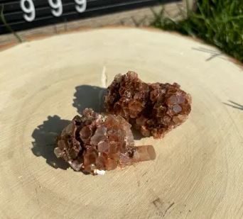 Irregular Natural Aragonite Calcite Clusters