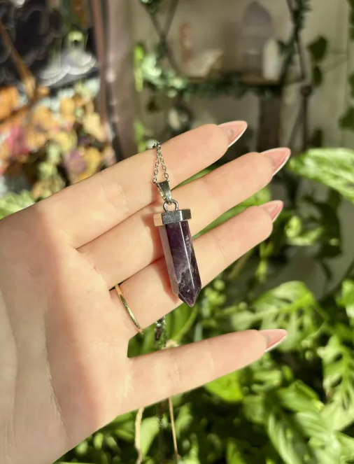 Amethyst Point Necklace